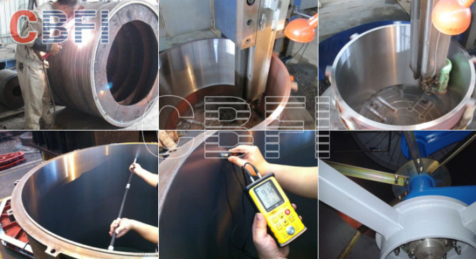 Machine à glaçons industrielle de flocon pour la viande avec du CE de garantie de 1 an approuvé