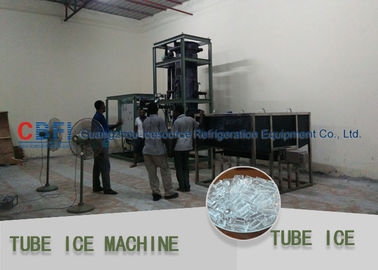 Machine de fabricant de tube de glace de garantie de 1 an avec le compresseur/système de contrôle allemands