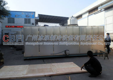 Machine de glaçon d'approbation d'OIN grande avec la poubelle de glace d'acier inoxydable/bobine sèche de filtre