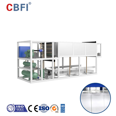 Machine de fabrication de glace à évaporateur en acier inoxydable avec certificat CE/ISO