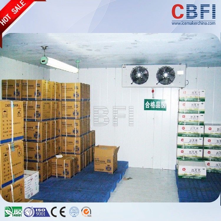 Stainless Steel Plate Freezer Cold Room / Commercial Cold Room 100 - 200mm Thickness