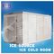 Congélateur léger étanche à l'humidité de réfrigérateur de souffle de chambre froide de conception concrète avec le plancher de ciment
