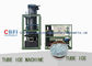 machine à glace cuboïde de tube d'acier inoxydable de 380V 50HZ 3P 304 pour la consommation humaine