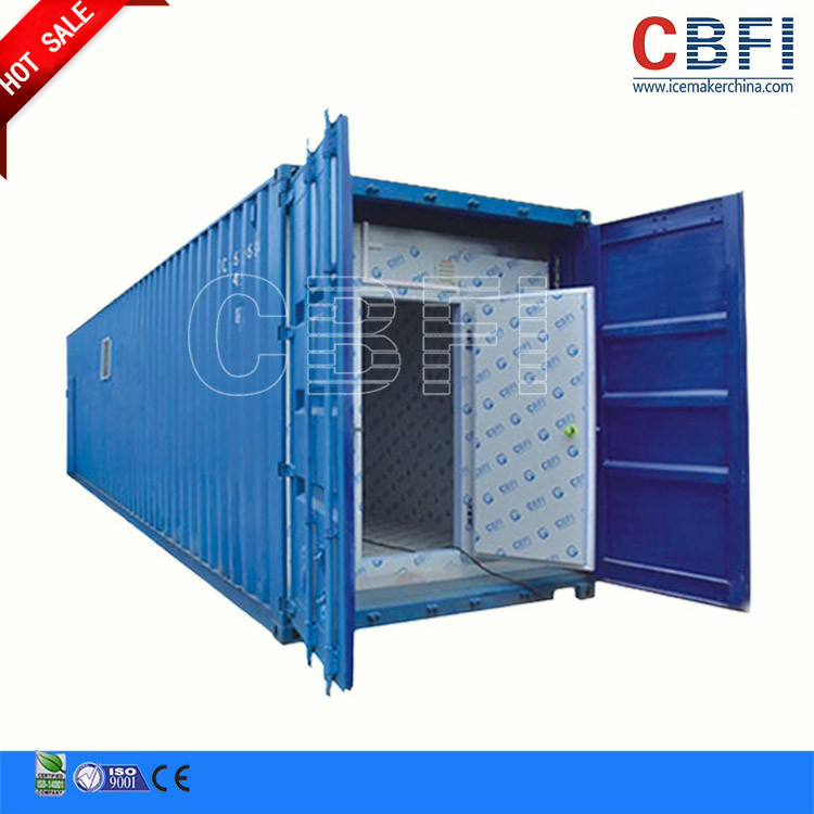 Refrigeration 20 Pi De 40ft De Chambre Froide De Conteneur Recipients D Expedition De Congelateur Pour Le Stockage De Chair De Poissons