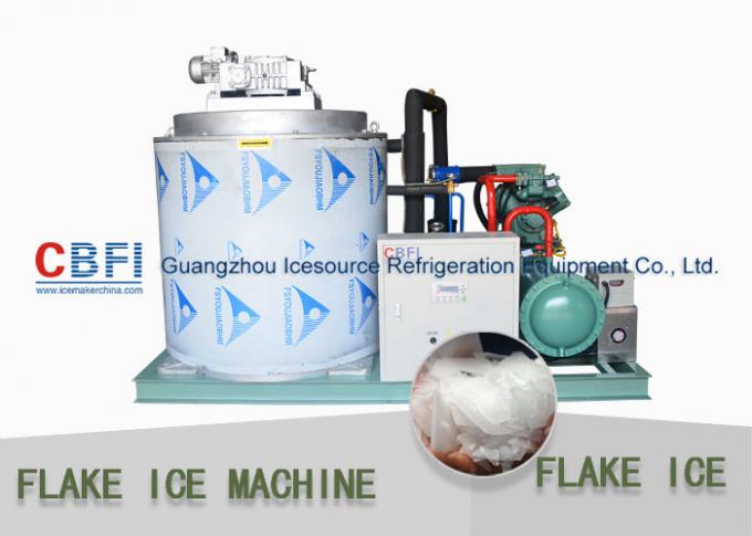 Machine à glaçons industrielle de flocon pour la viande avec du CE de garantie de 1 an approuvé