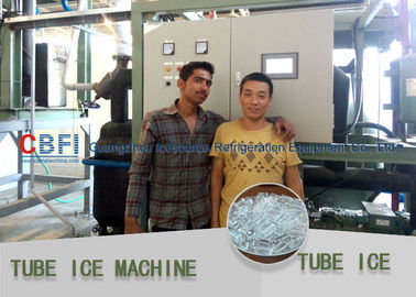 10 tonnes/glacent quotidiennement la machine de tube avec le réfrigérant 200-600V de Fréon R507 R404a