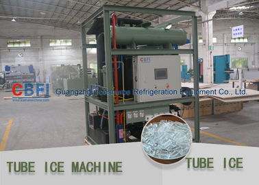 Vaporisateur d'acier inoxydable de machine à glace de tube de vert de contrôle de Siemen/réfrigération de Fréon