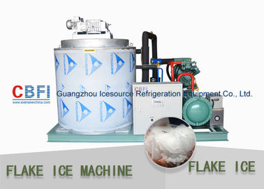 Une machine à glaçons à glace de flocon de machine de flocon de garantie d'an pour conservent les fruits de mer frais