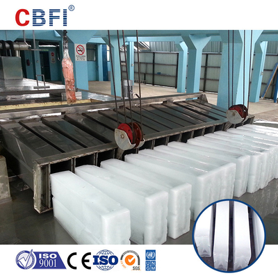 Projet d'usine de glace de bloc de R404a 5 tonnes à 50 tonnes de grande machine industrielle d'usine