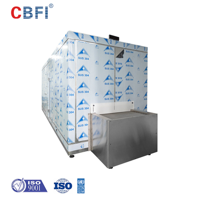 Machine de congélation rapide de tunnel de poisson de viande de congélateur de souffle d'IQF de restauration rapide électrique automatique