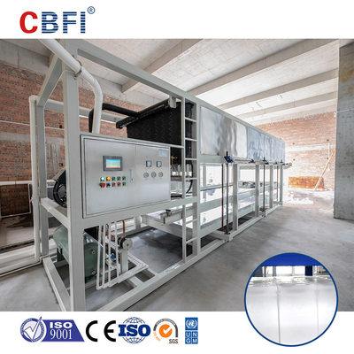 De refroidissement direct bloc de glace de grande capacité sortie machine de 10 tonnes de R517