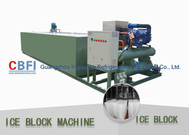R507 / Réfrigérant de R404a 5 tonnes par 24 heures de bloc de glace faisant la machine pour des affaires de glace