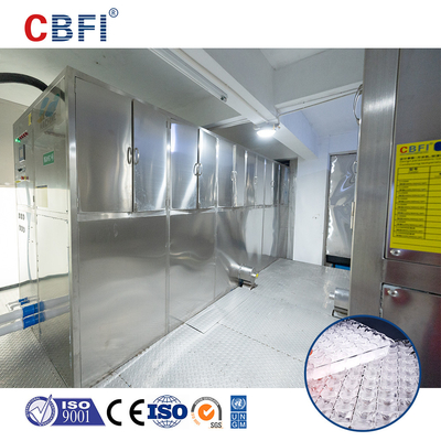 Machine à glaçons silencieuse en acier inoxydable avec compresseur Bizter/Frascold