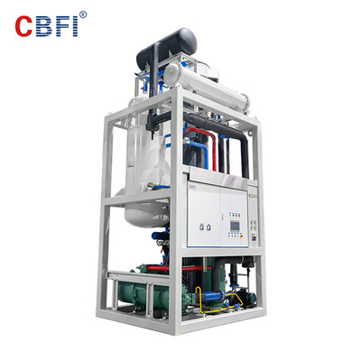 machine à glace cuboïde de tube d'acier inoxydable de 380V 50HZ 3P 304 pour la consommation humaine
