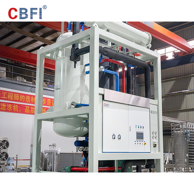 10 tonnes/glacent quotidiennement la machine de tube avec le réfrigérant 200-600V de Fréon R507 R404a