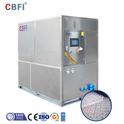 Machine à glaçons en acier inoxydable avec compresseur Bizter / Frascold - refroidissement sans effort