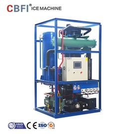 Machine monophasée de fabricant de tube de glace de CBFI production Capersity de glace de 1 tonne par jour