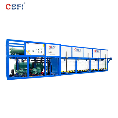 Machine de refroidissement directe de bloc de glace de CBFI 15 tonnes de machines à glace industrielles de bloc