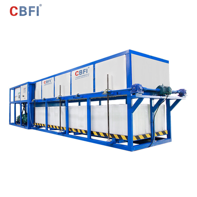 Machine de refroidissement directe de bloc de glace de CBFI 15 tonnes de machines à glace industrielles de bloc