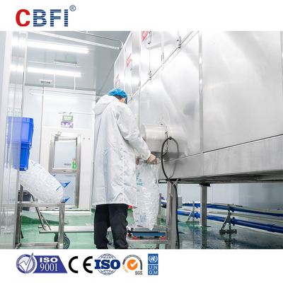 Machine à glaçons en acier inoxydable avec compresseur Bizter / Frascold - refroidissement sans effort