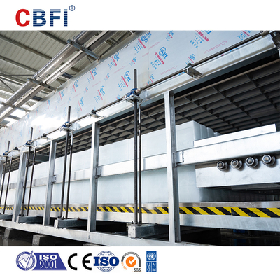 Machine de fabrication de glace à évaporateur en acier inoxydable 220V/50Hz pour la fabrication de glace