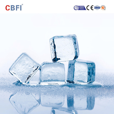 Fabricant de cubes de glace carrés en acier inoxydable Bizter à faible bruit