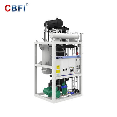 Instrument de tube de glace en acier inoxydable SUS304 d'une capacité de réfrigération de 28,3 kW