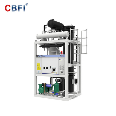 machine de fabricant de tube de la glace 3T avec le système de Fréon de compresseur de l'Allemagne