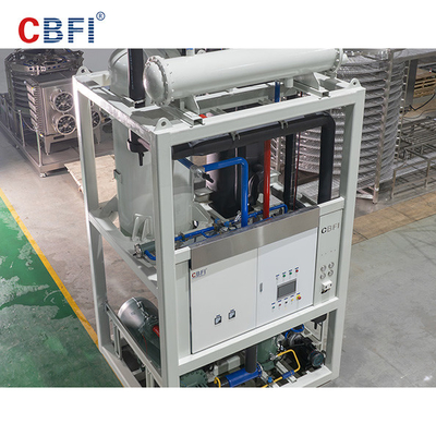 Capacité quotidienne de la machine 30000Kg de tube de la glace 600V d'acier inoxydable 304