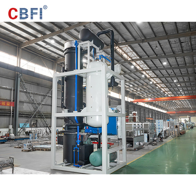R404a 1 machine à glace Philippines de 5 10 Ton Ice Cube Maker Tube pour l'usine de glace